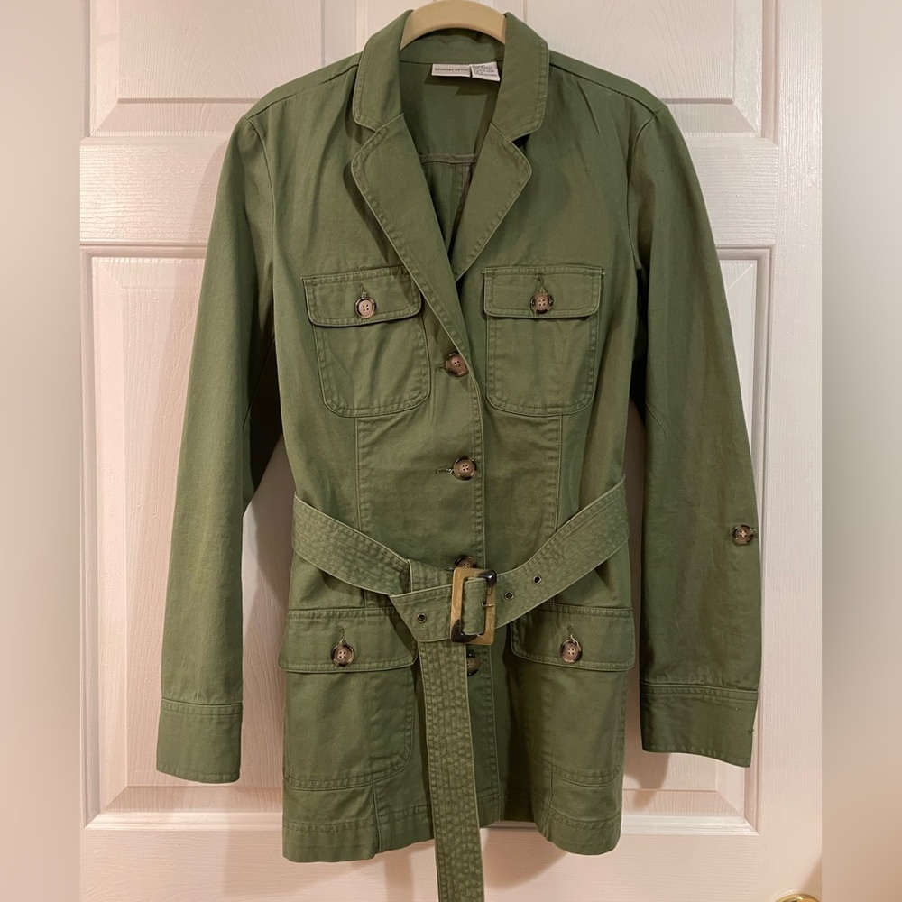 Newport News Utility Jacket with Belt